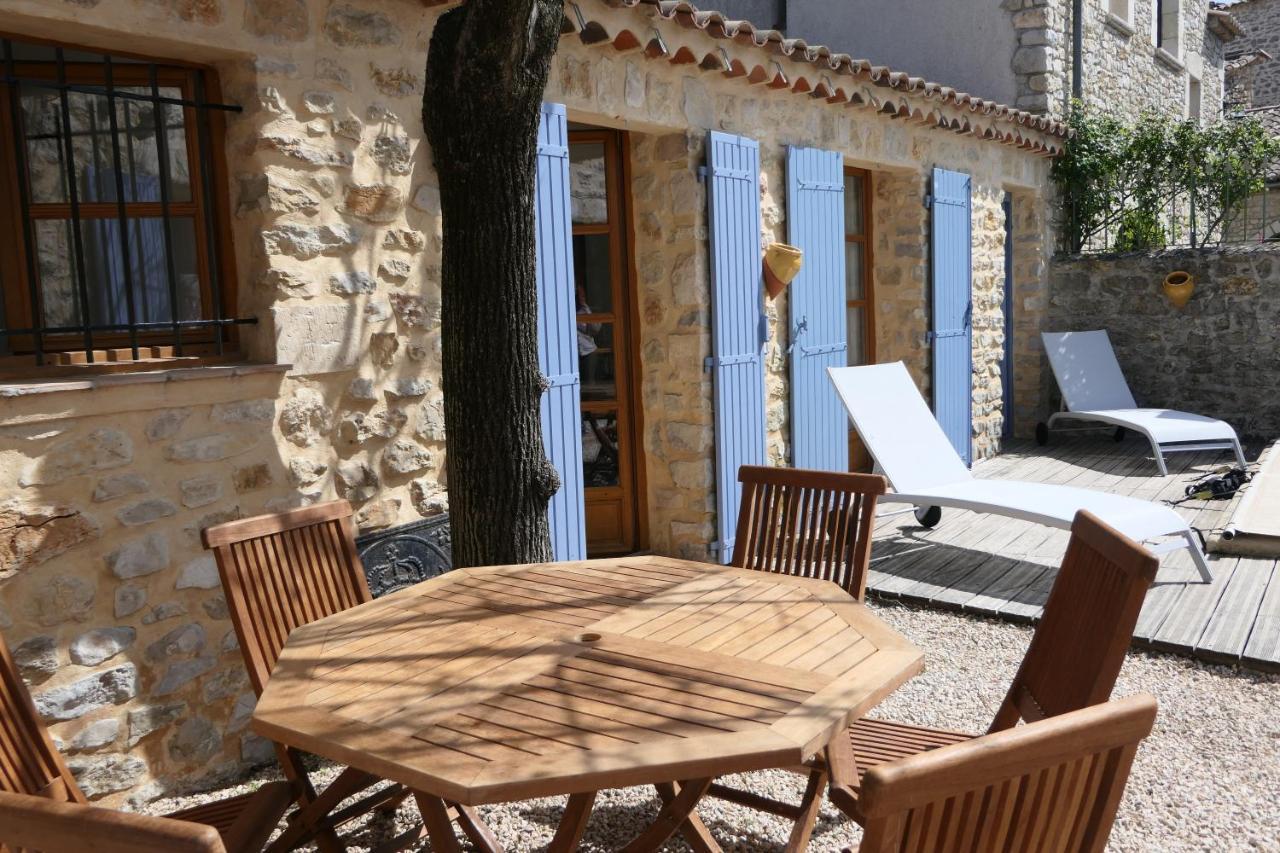 Maison De Plain Pied Pour 4 Pers Piscine Lussan Lussan  Zewnętrze zdjęcie